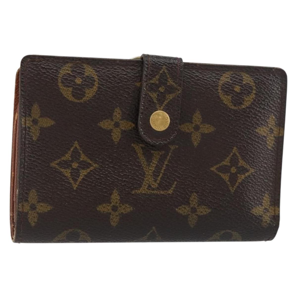 LOUIS VUITTON Monogram Portefeuille Viennois Bifold Wallet M61674 Auth bs31328