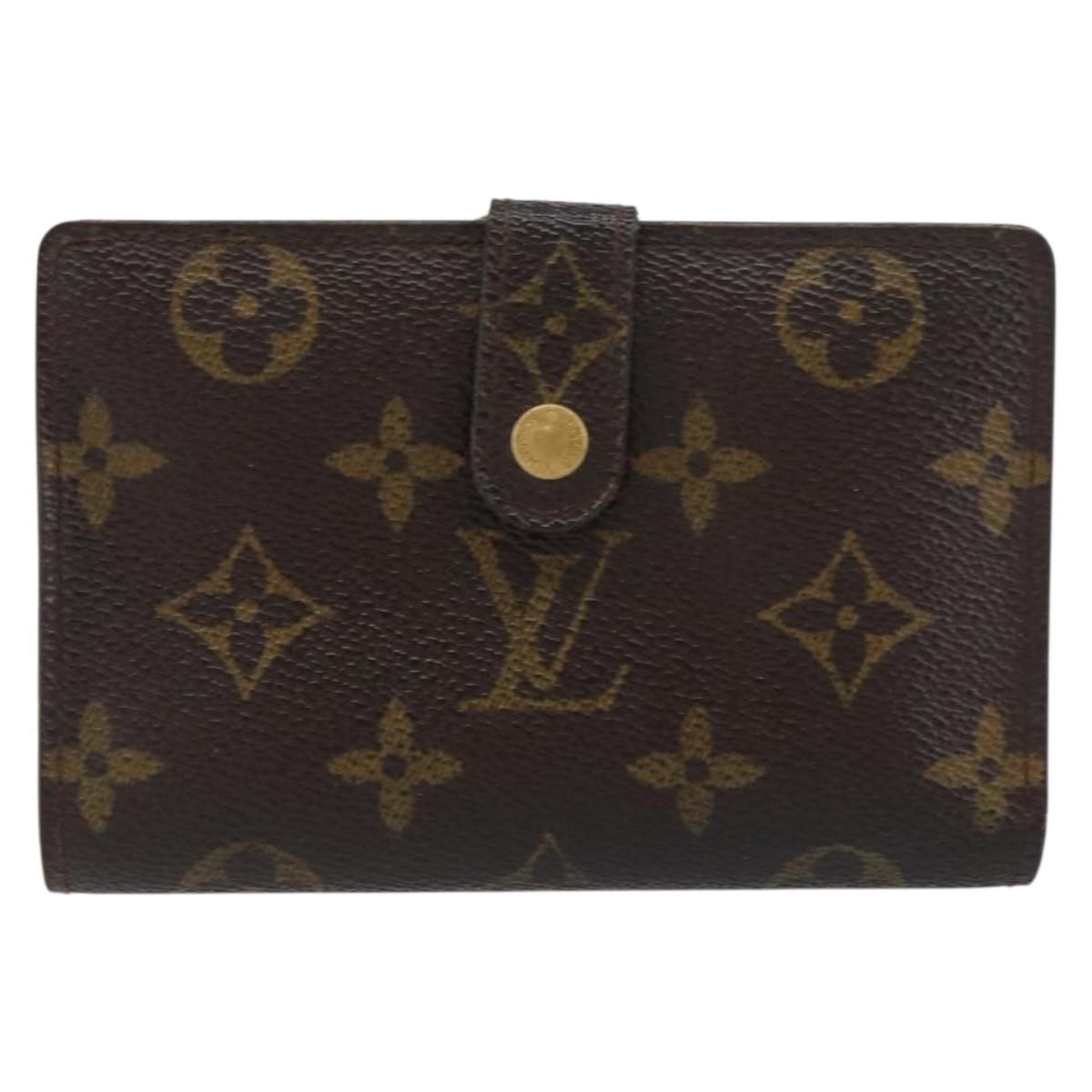LOUIS VUITTON Monogram Portefeuille Viennois Bifold Wallet M61674 Auth bs31328