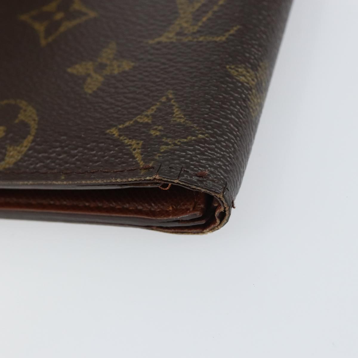LOUIS VUITTON Monogram Portefeuille Marco Bifold Wallet M61675 LV Auth bs31329