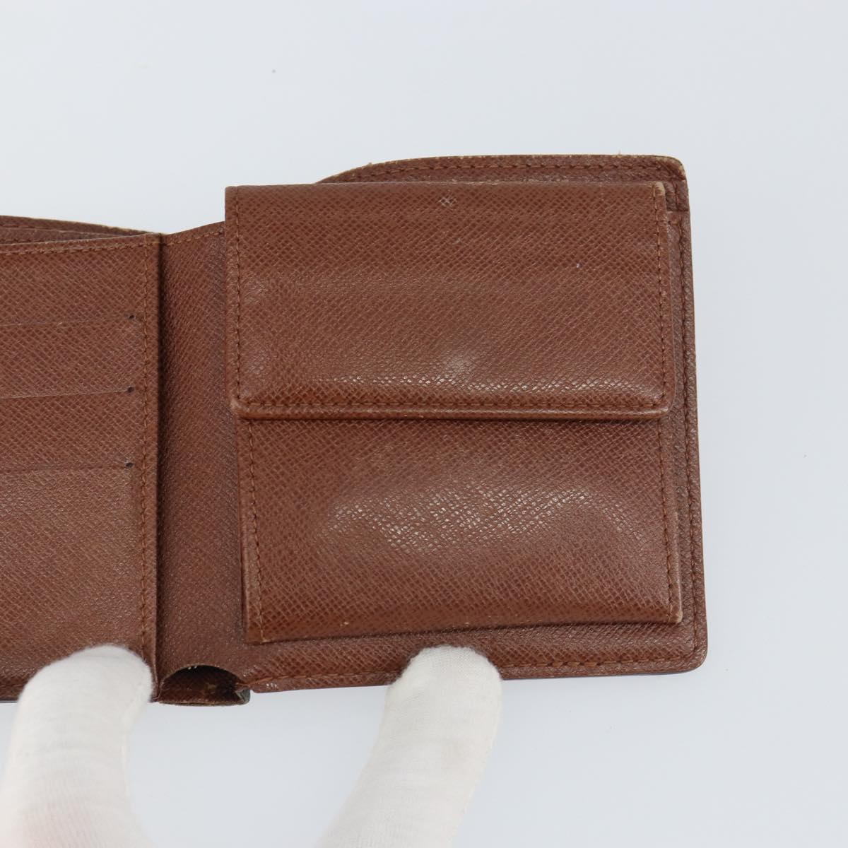 LOUIS VUITTON Monogram Portefeuille Marco Bifold Wallet M61675 LV Auth bs31329