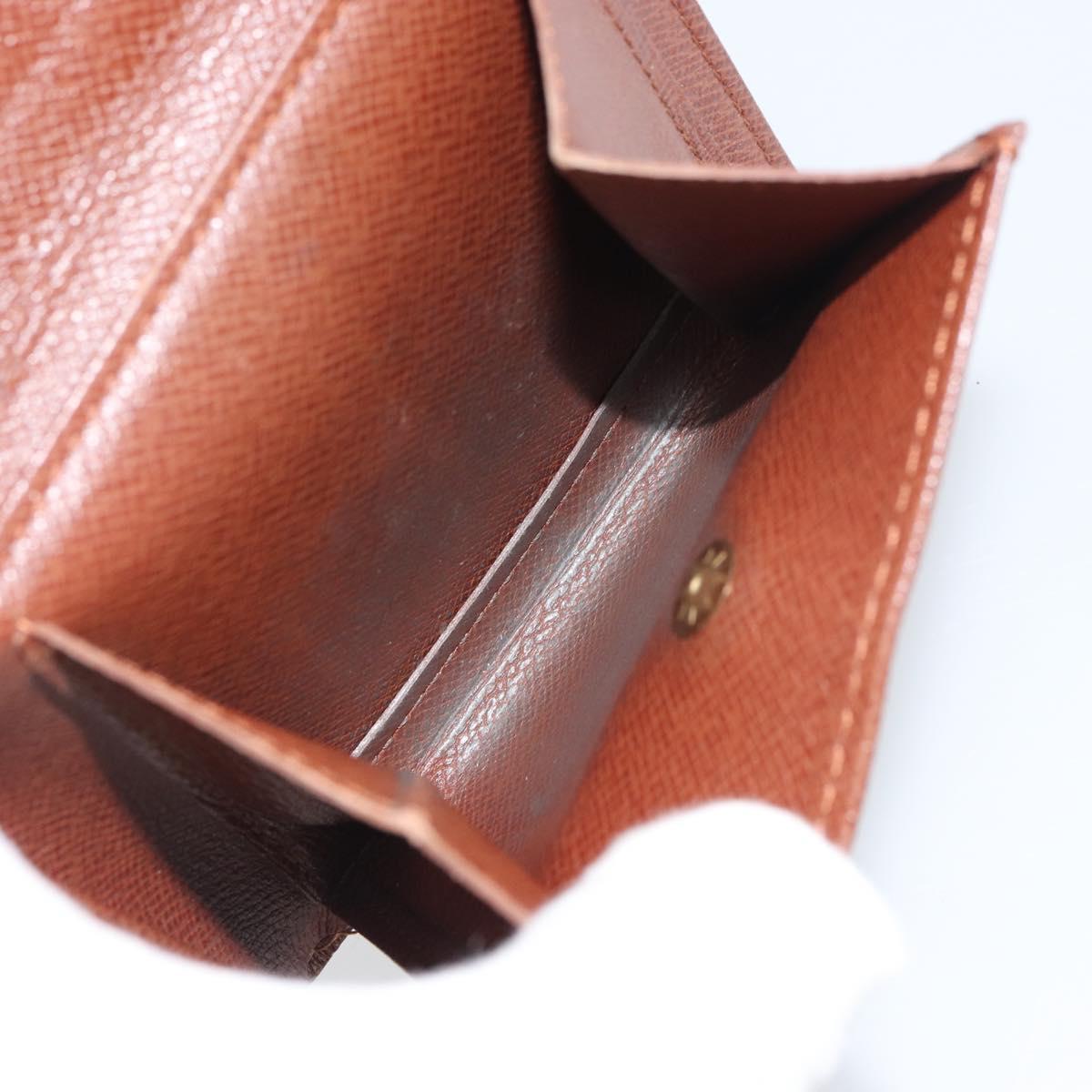 LOUIS VUITTON Monogram Portefeuille Marco Bifold Wallet M61675 LV Auth bs31329