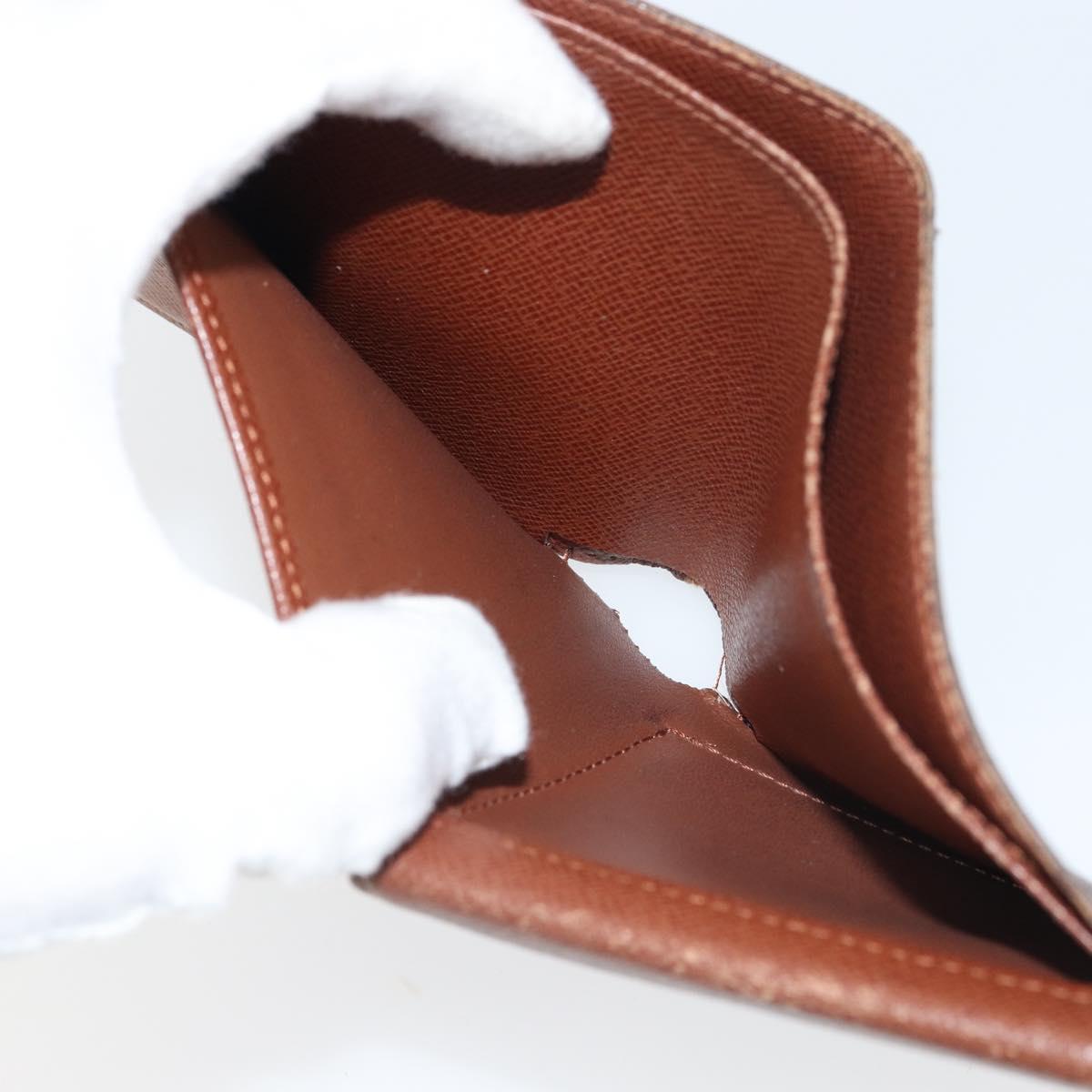 LOUIS VUITTON Monogram Portefeuille Marco Bifold Wallet M61675 LV Auth bs31329