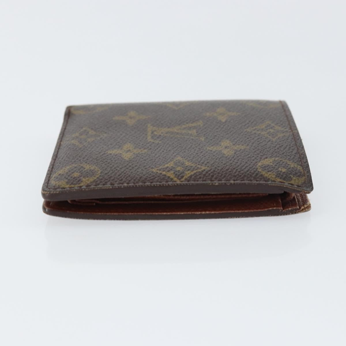 LOUIS VUITTON Monogram Portefeuille Marco Bifold Wallet M61675 LV Auth bs31329