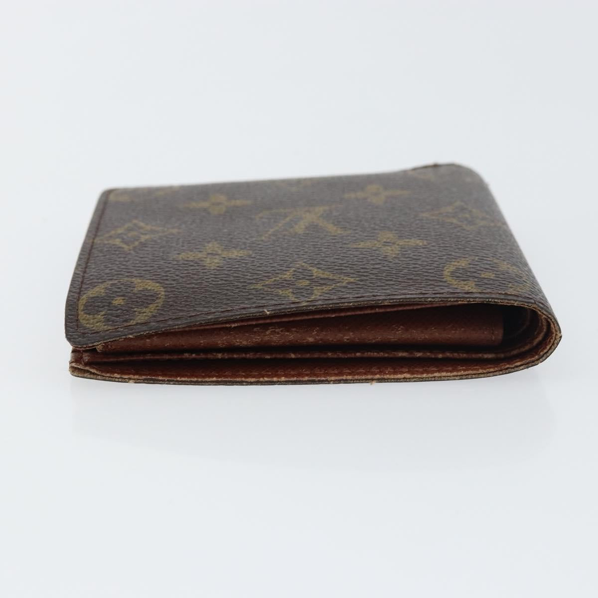 LOUIS VUITTON Monogram Portefeuille Marco Bifold Wallet M61675 LV Auth bs31329