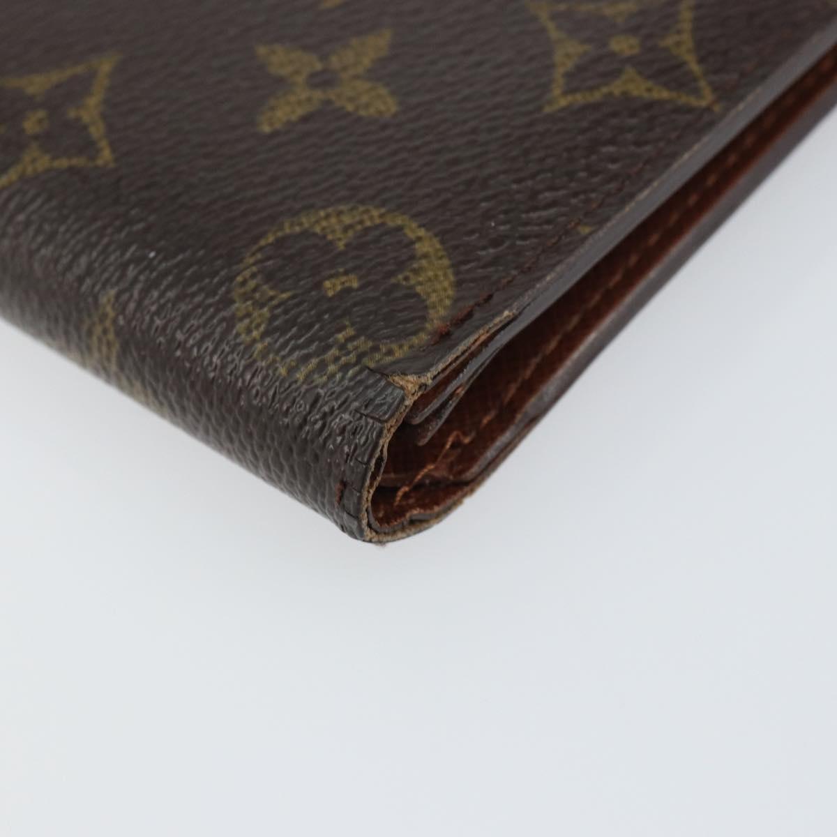 LOUIS VUITTON Monogram Portefeuille Marco Bifold Wallet M61675 LV Auth bs31329