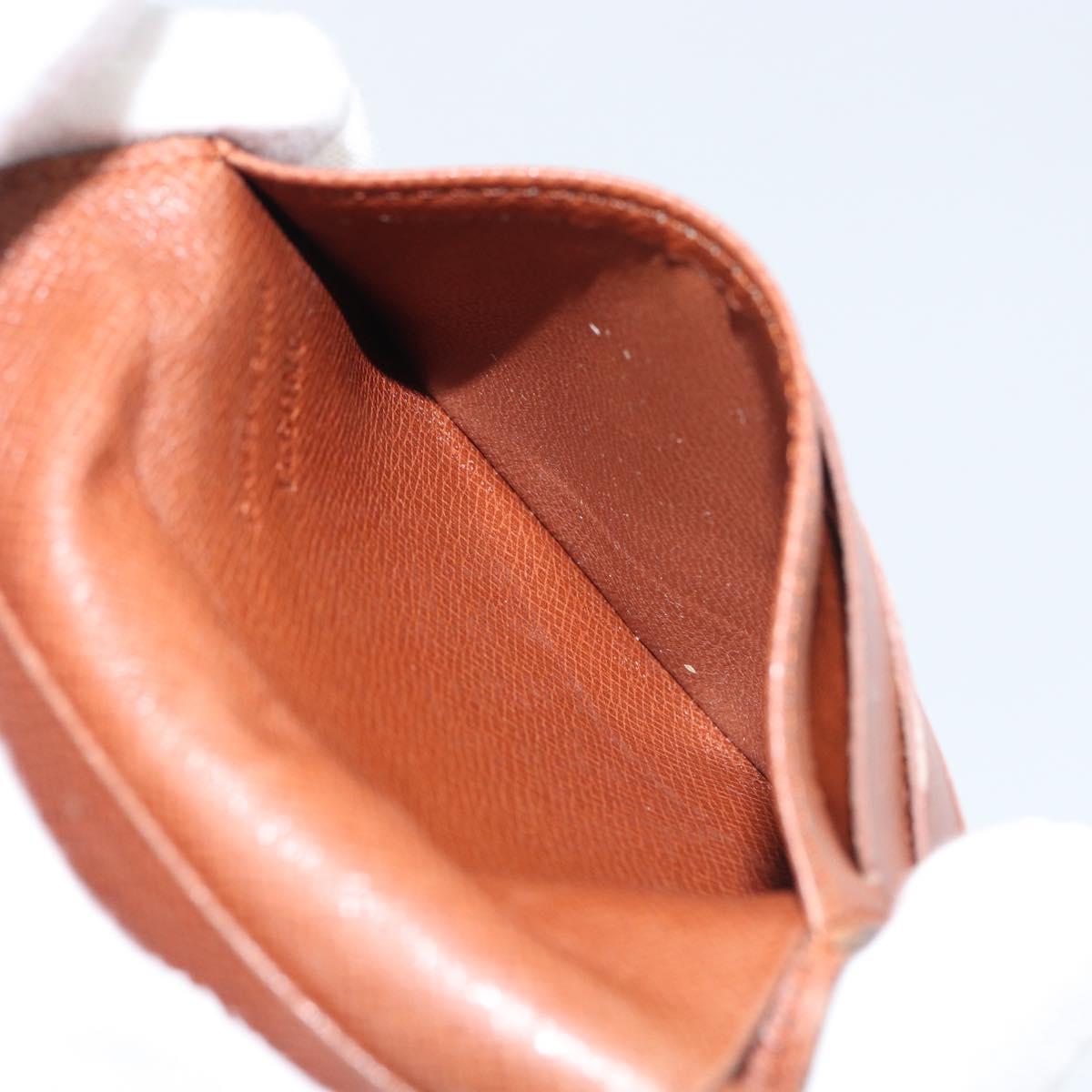 LOUIS VUITTON Monogram Porte Billets Cult Blue Pass Case M60905 LV Auth bs31330