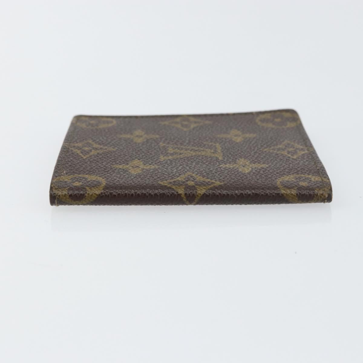 LOUIS VUITTON Monogram Porte Billets Cult Blue Pass Case M60905 LV Auth bs31330