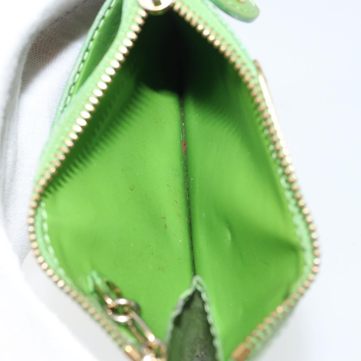 LOUIS VUITTON Vernis Pochette Cles NM Coin Purse Vertnick M93639 LV Auth bs31333