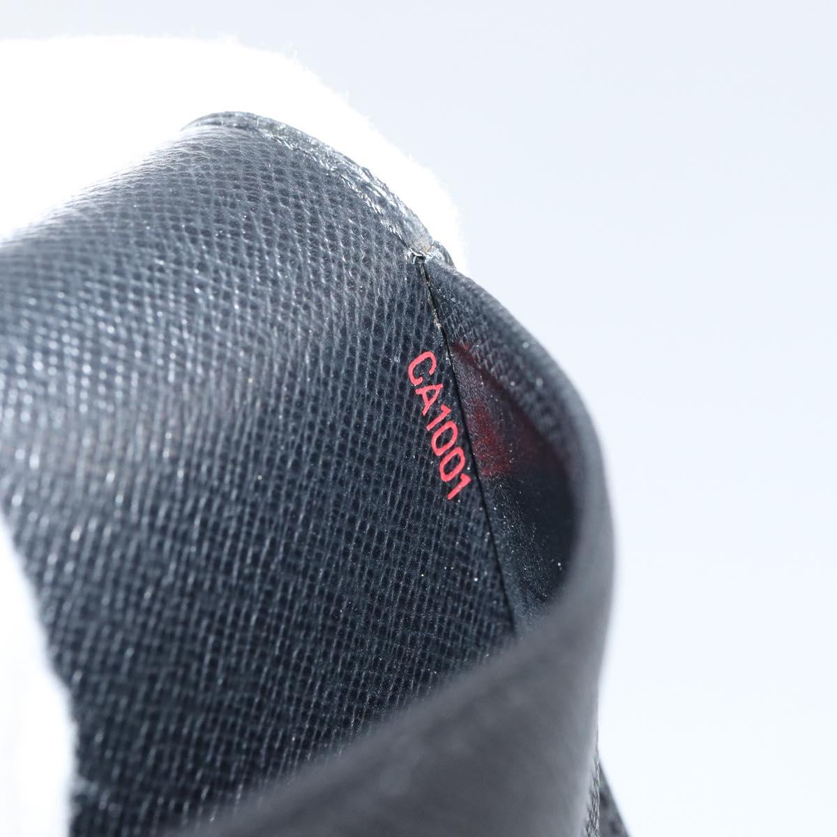 LOUIS VUITTON Epi Agenda PM Day Planner Cover Black R20052 LV Auth bs31334