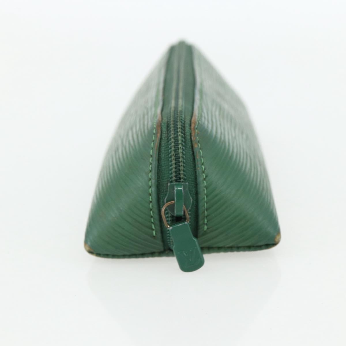 LOUIS VUITTON Epi Trousse Crayons Pen Case Green M56544 LV Auth bs31337