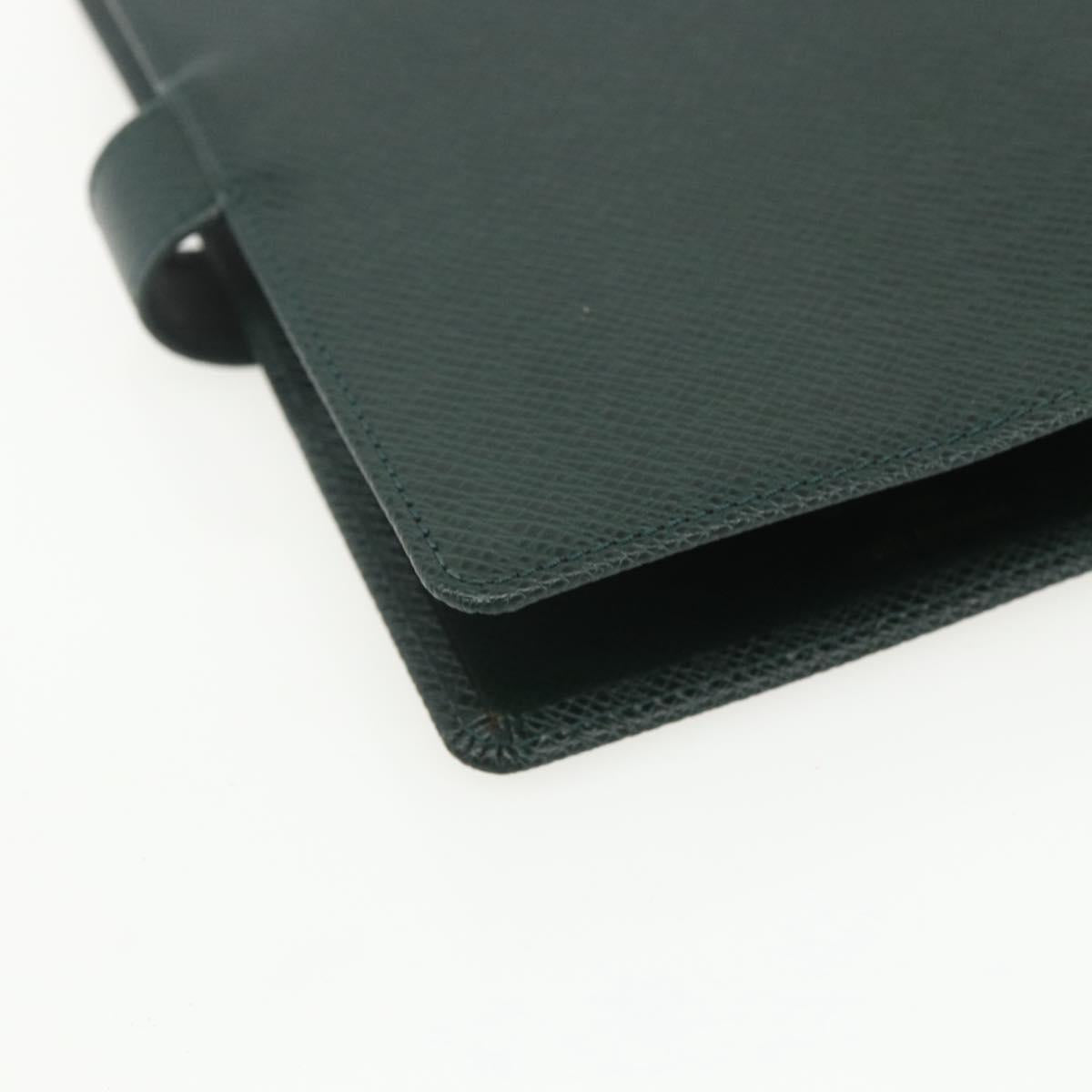 LOUIS VUITTON Taiga Agenda MM Day Planner Cover Epicea R20403 LV Auth bs31338