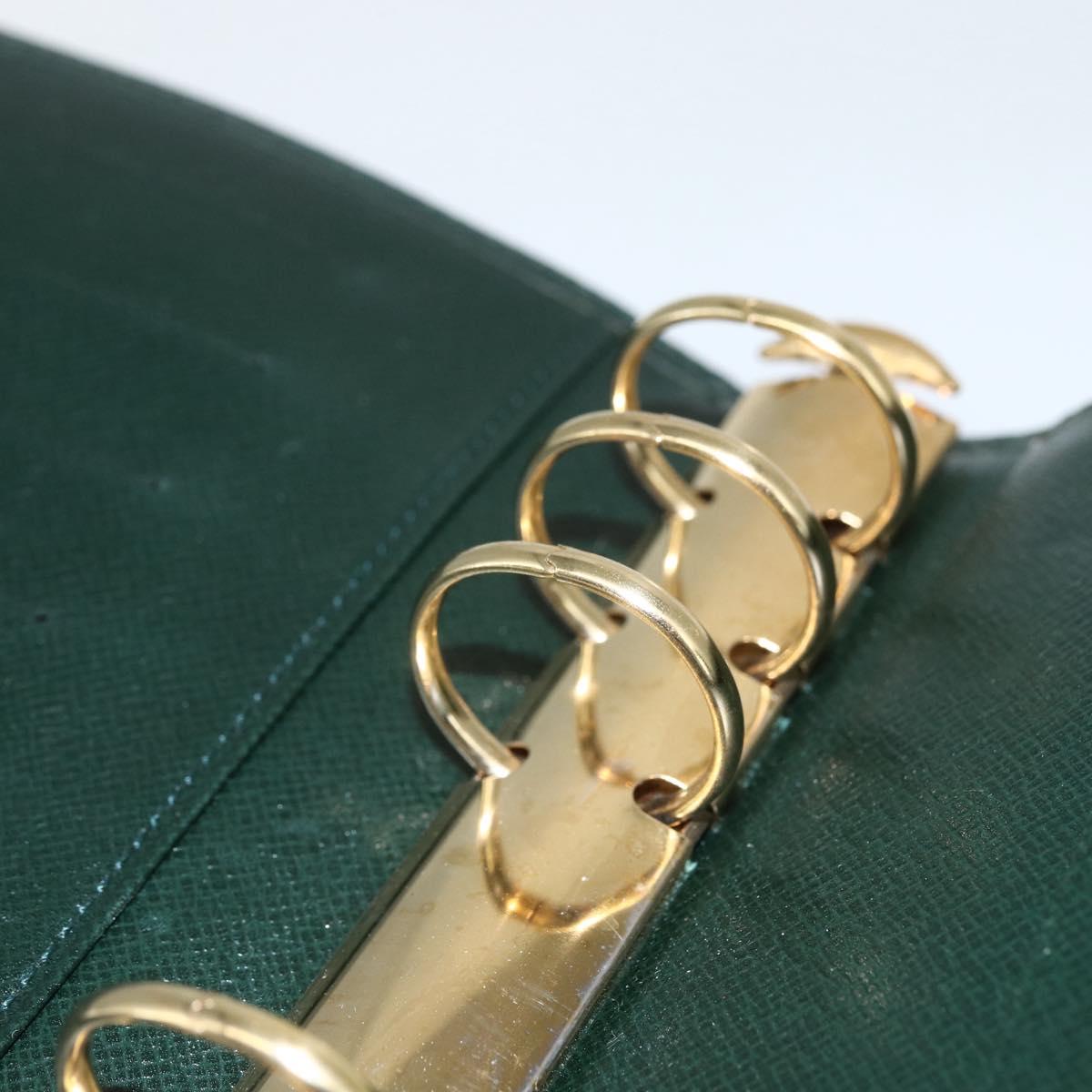 LOUIS VUITTON Taiga Agenda MM Day Planner Cover Epicea R20403 LV Auth bs31338