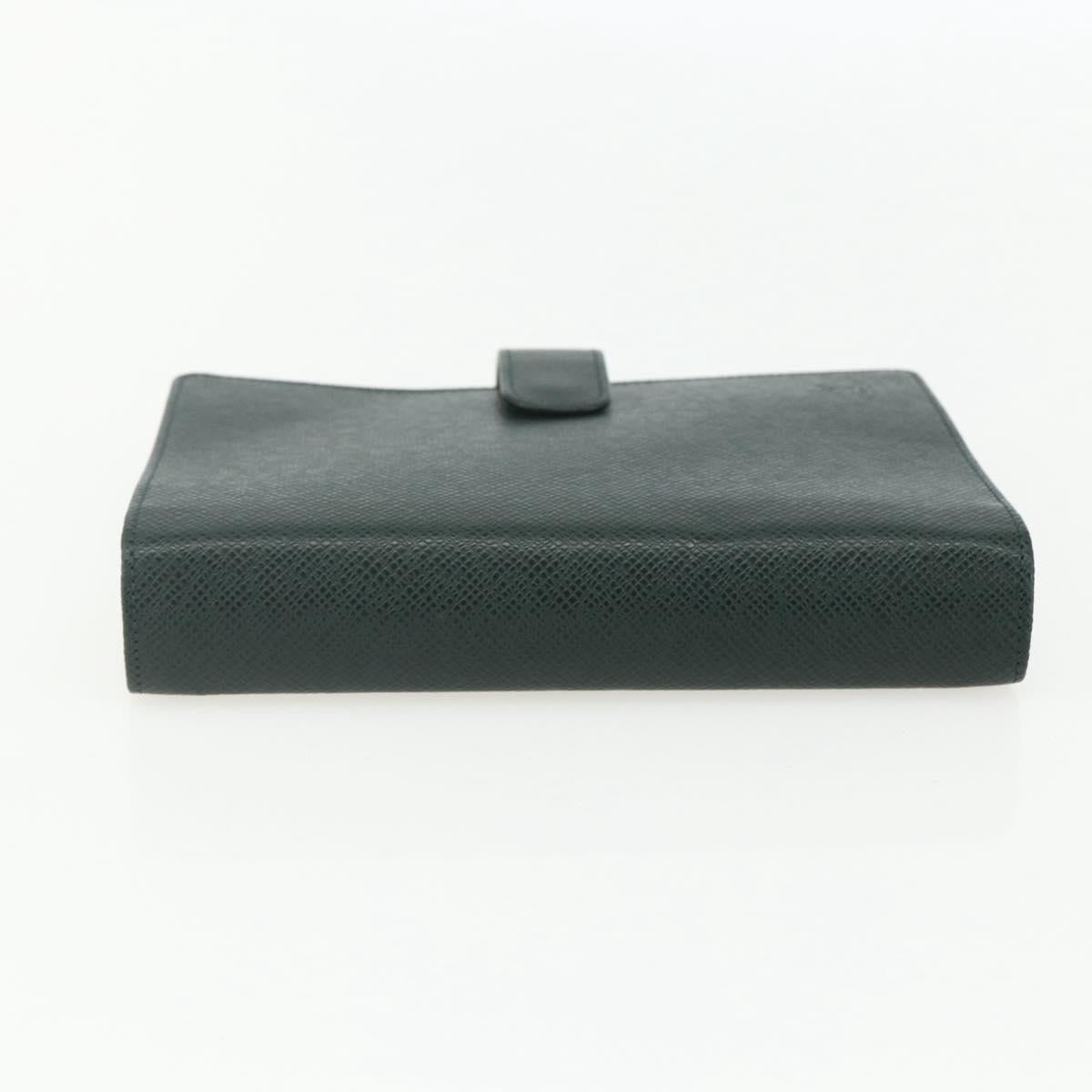 LOUIS VUITTON Taiga Agenda MM Day Planner Cover Epicea R20403 LV Auth bs31338