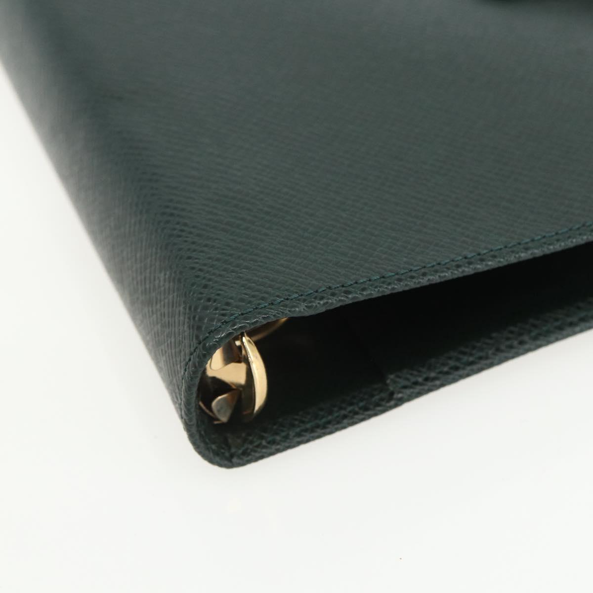 LOUIS VUITTON Taiga Agenda MM Day Planner Cover Epicea R20403 LV Auth bs31338