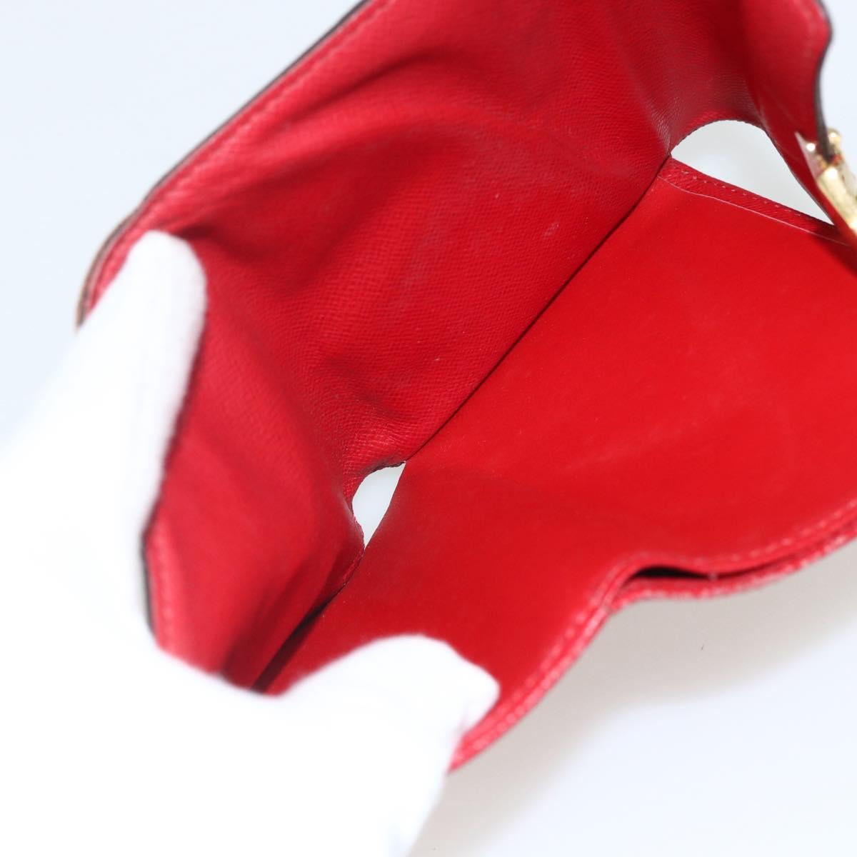 LOUIS VUITTON Damier Ebene Portefeuille Koala Bifold Wallet N60005 Auth bs31340