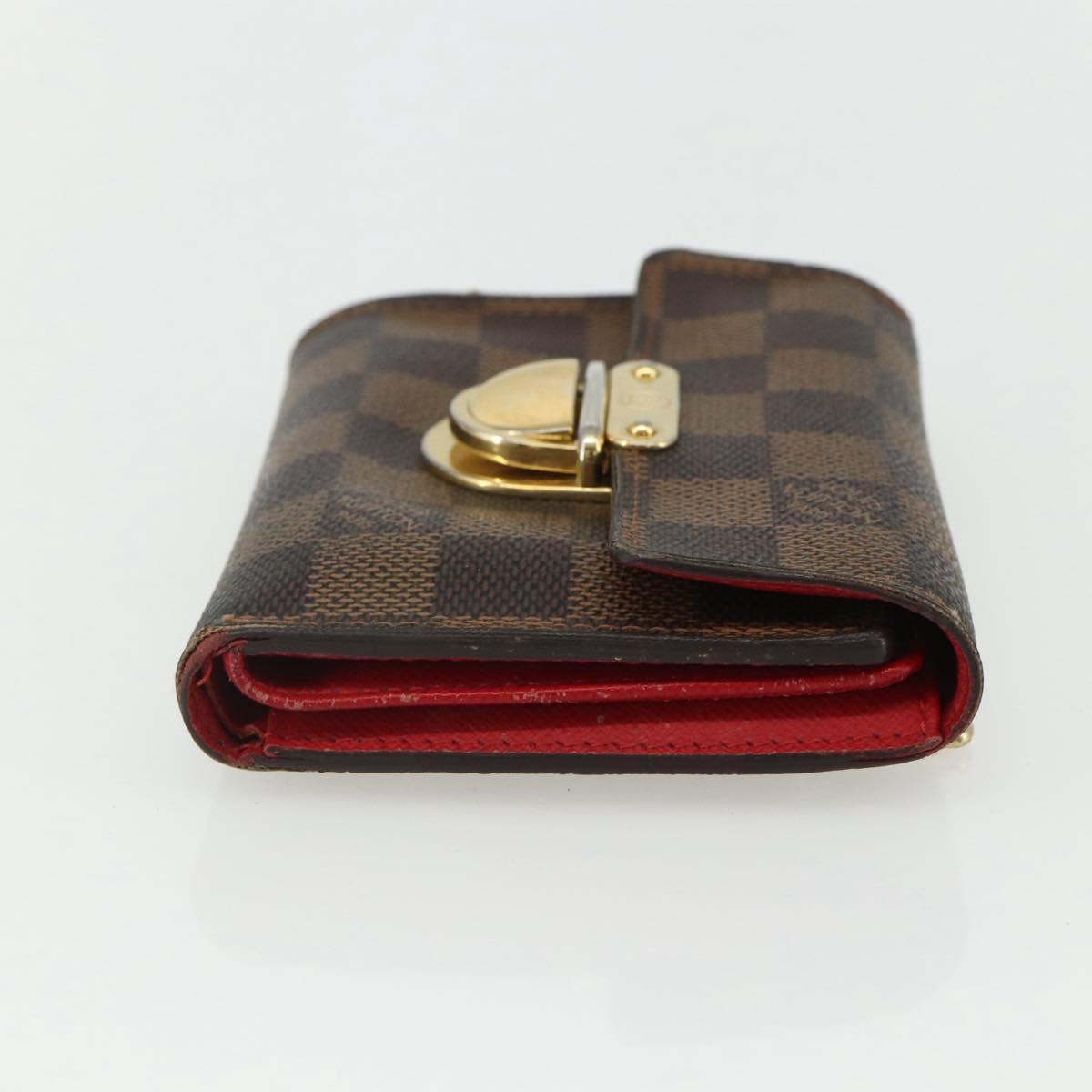 LOUIS VUITTON Damier Ebene Portefeuille Koala Bifold Wallet N60005 Auth bs31340