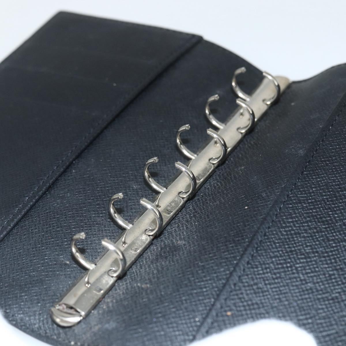 LOUIS VUITTON Epi Z Agenda PM Day Planner Cover Black R20092 LV Auth bs31342