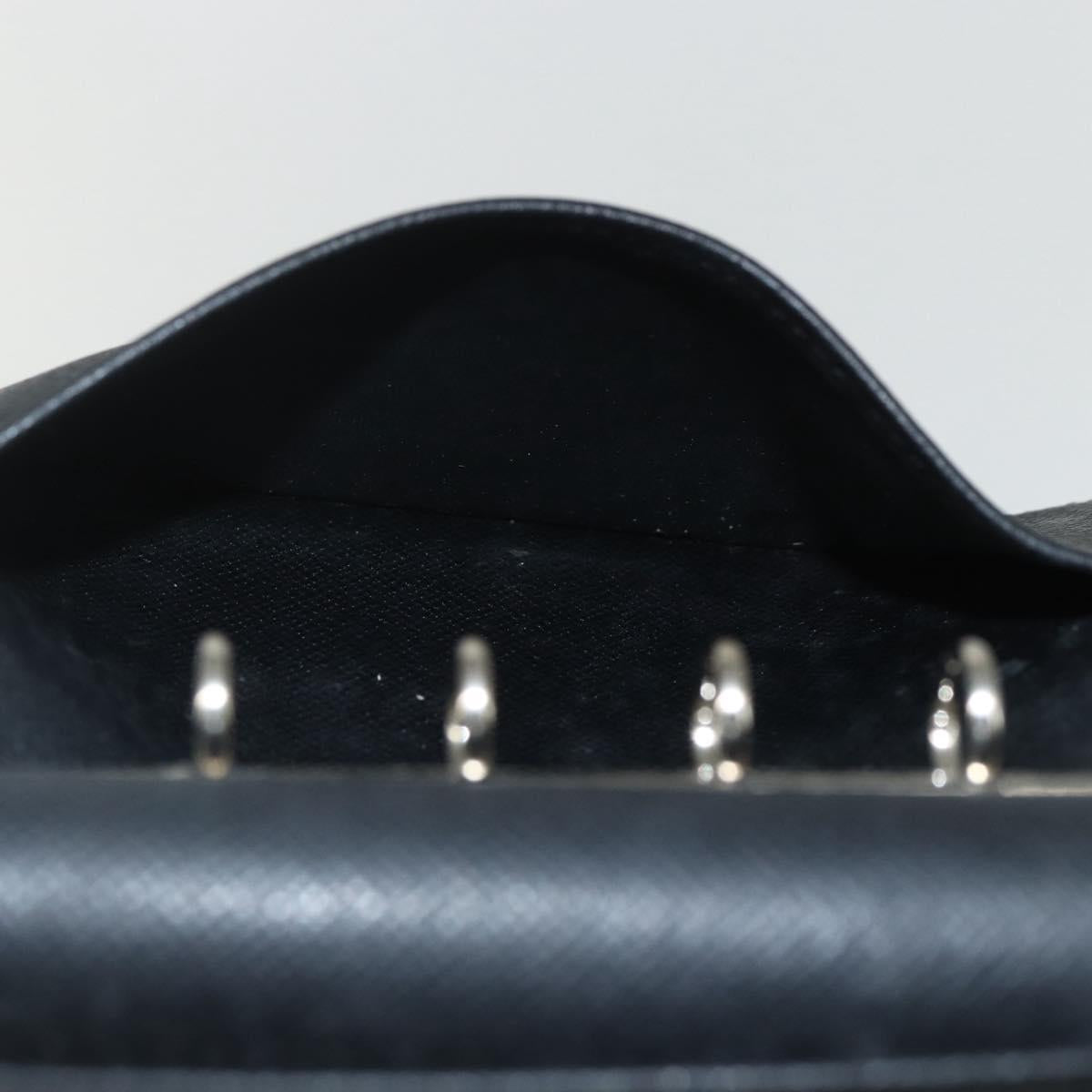 LOUIS VUITTON Epi Z Agenda PM Day Planner Cover Black R20092 LV Auth bs31342