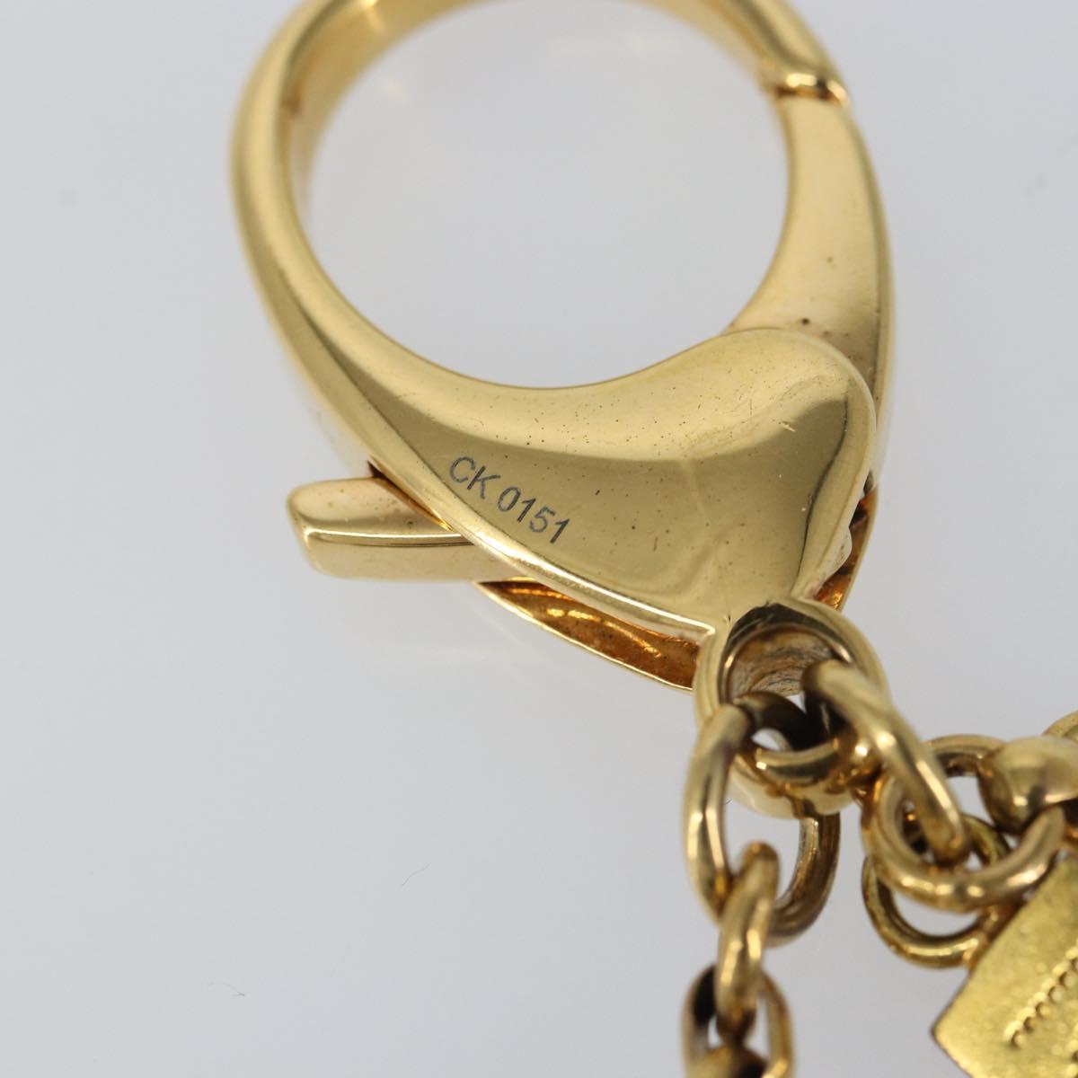 LOUIS VUITTON Bijou Sac Tapage Charm Gold Silver M65722 LV Auth bs31344