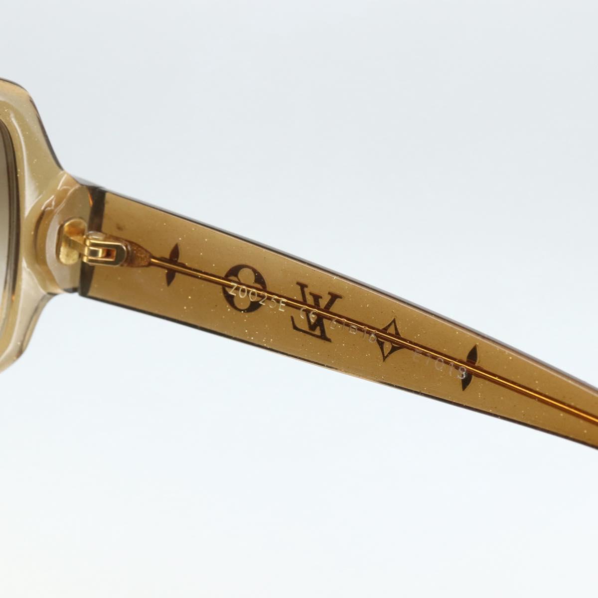 LOUIS VUITTON Sunglasses Brown Z0025E LV Auth bs31345