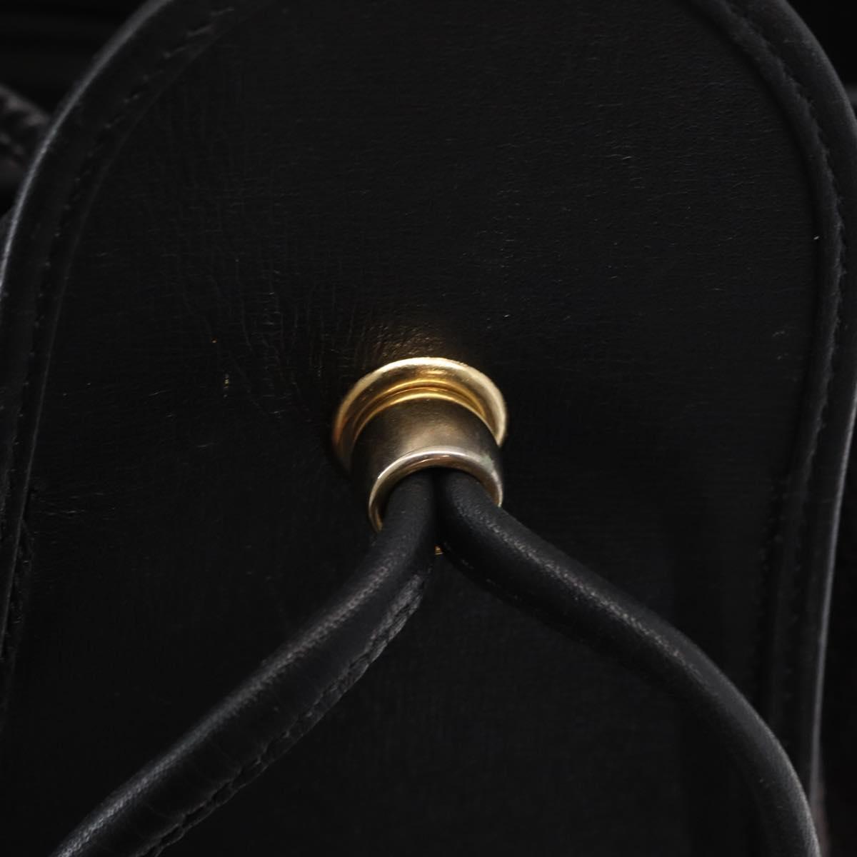 SAINT LAURENT Shoulder Bag PVC Leather Gray Gold Auth bs31404