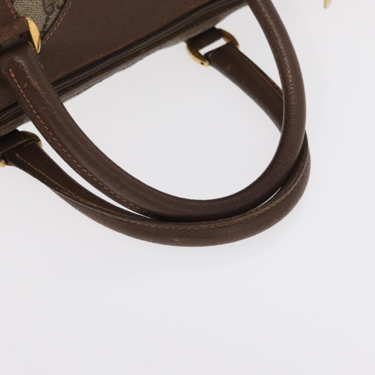 GUCCI GG Supreme Web Sherry Line Bag PVC Beige Gold 40 02 007 Auth bs31422