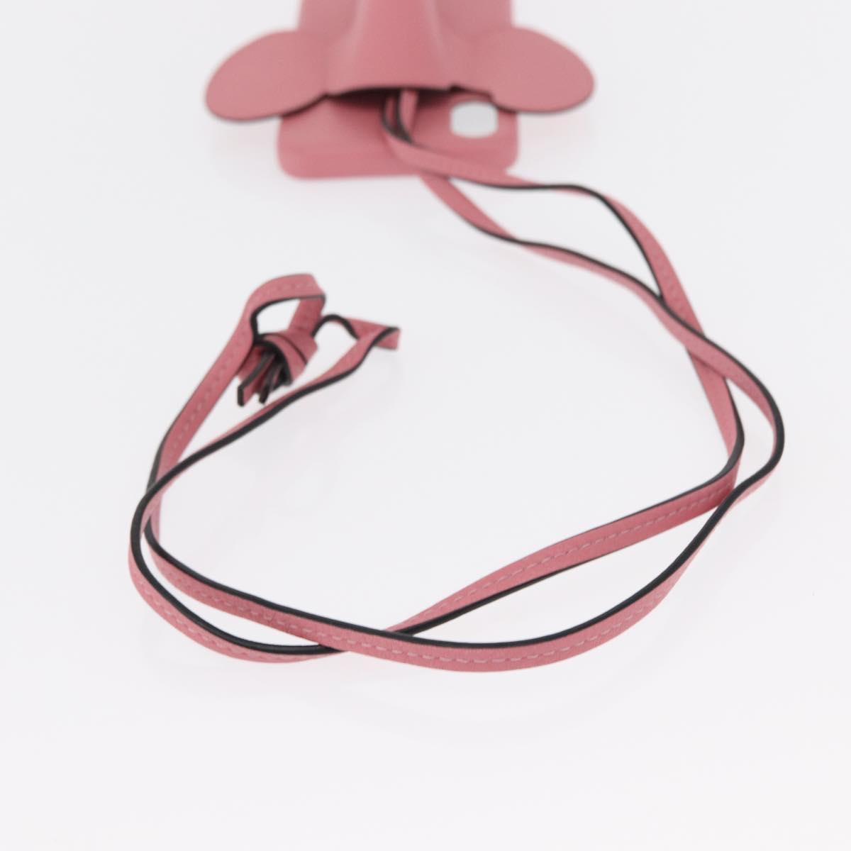 LOEWE iPhone Case Leather Pink Auth bs31447