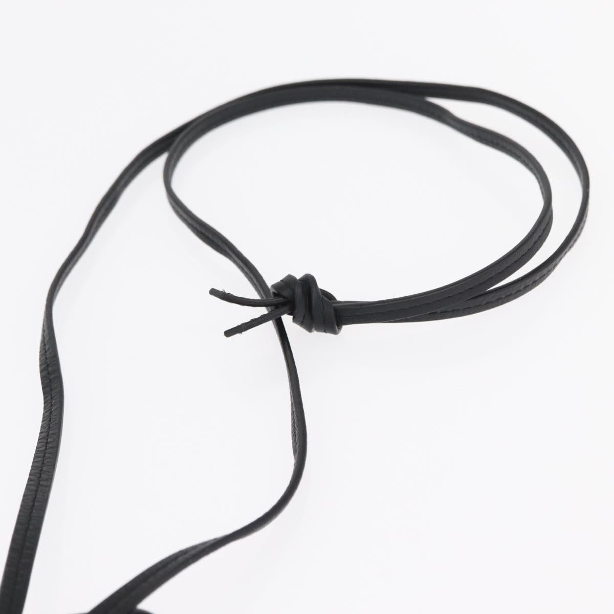 LOEWE iPhone Case Leather Black Auth bs31448