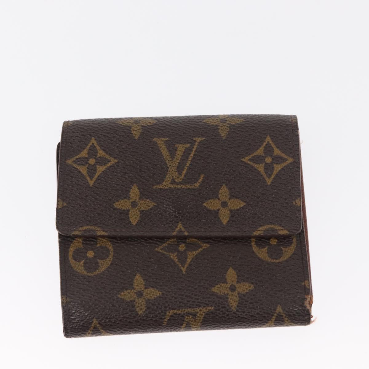 LOUIS VUITTON Monogram Wallet 3 Set LV Auth bs31474