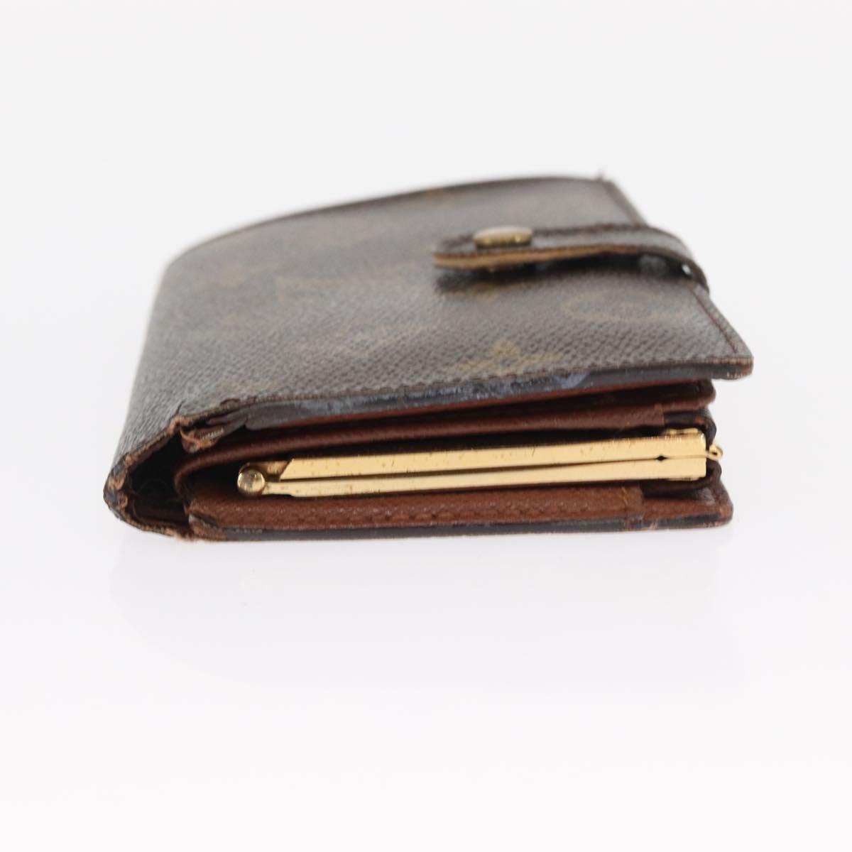 LOUIS VUITTON Monogram Wallet 3 Set LV Auth bs31474