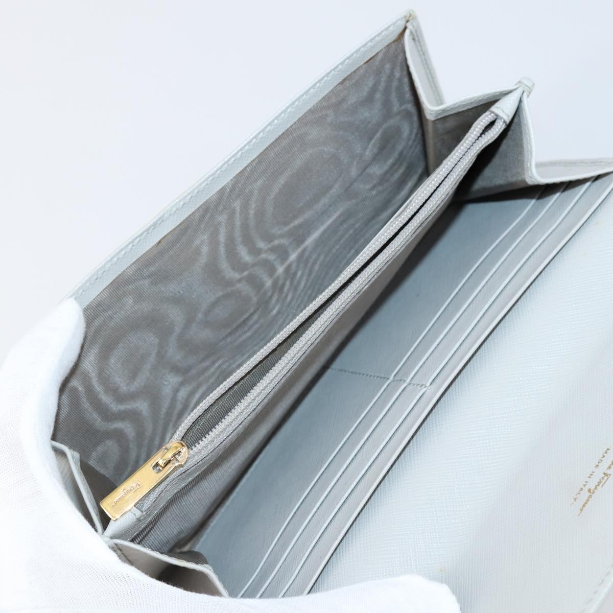 Salvatore Ferragamo Wallet Leather 6 Set Black Beige Red Auth bs31481