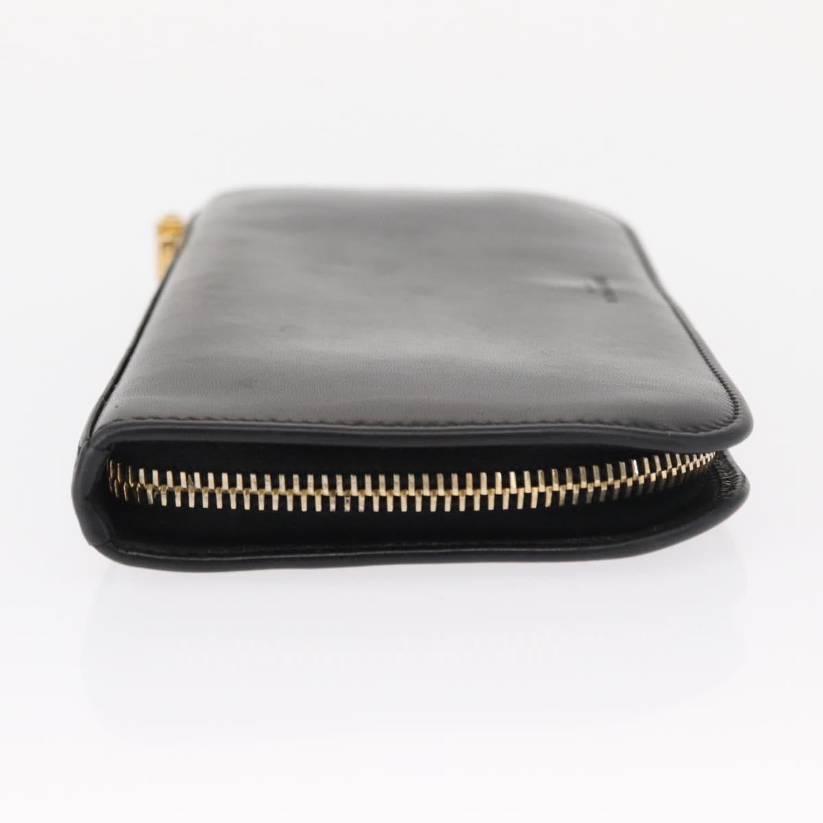 SAINT LAURENT BOTTEGA VENETA CHANEL Wallet Leather 2 Set Auth bs31482