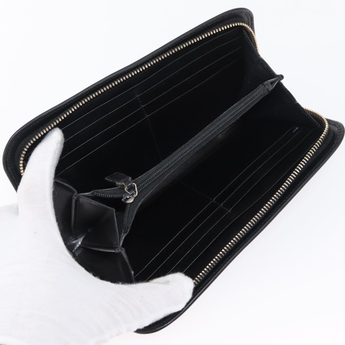 SAINT LAURENT BOTTEGA VENETA CHANEL Wallet Leather 2 Set Auth bs31482