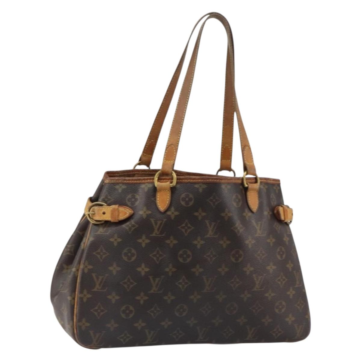 LOUIS VUITTON Monogram Batignolles Horizontal Tote Bag M51154 LV Auth bs31517