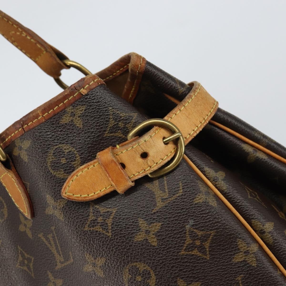 LOUIS VUITTON Monogram Batignolles Horizontal Tote Bag M51154 LV Auth bs31517
