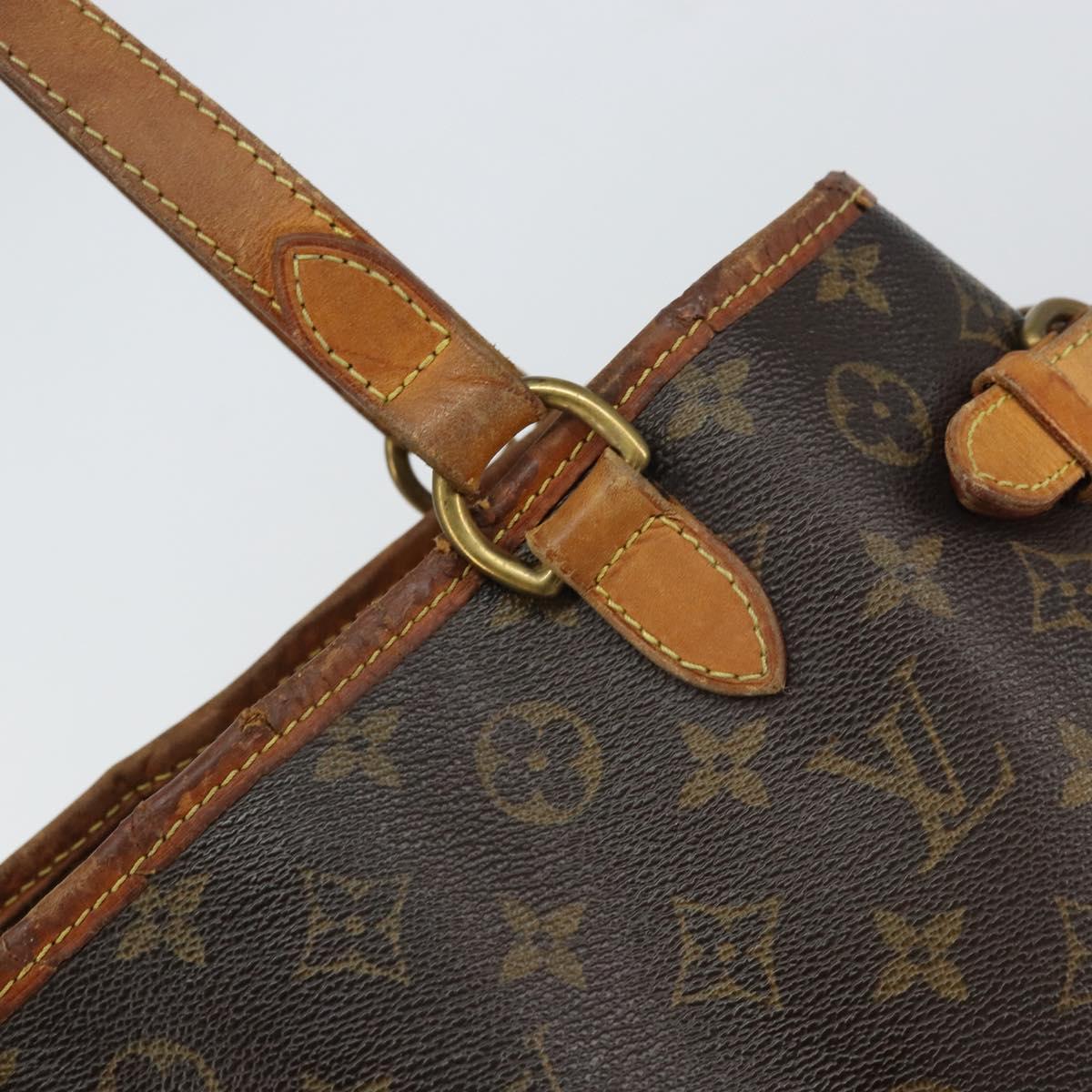 LOUIS VUITTON Monogram Batignolles Horizontal Tote Bag M51154 LV Auth bs31517