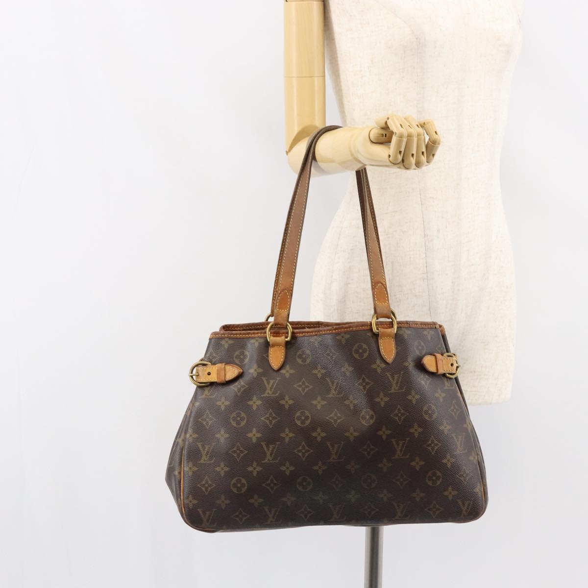 LOUIS VUITTON Monogram Batignolles Horizontal Tote Bag M51154 LV Auth bs31517