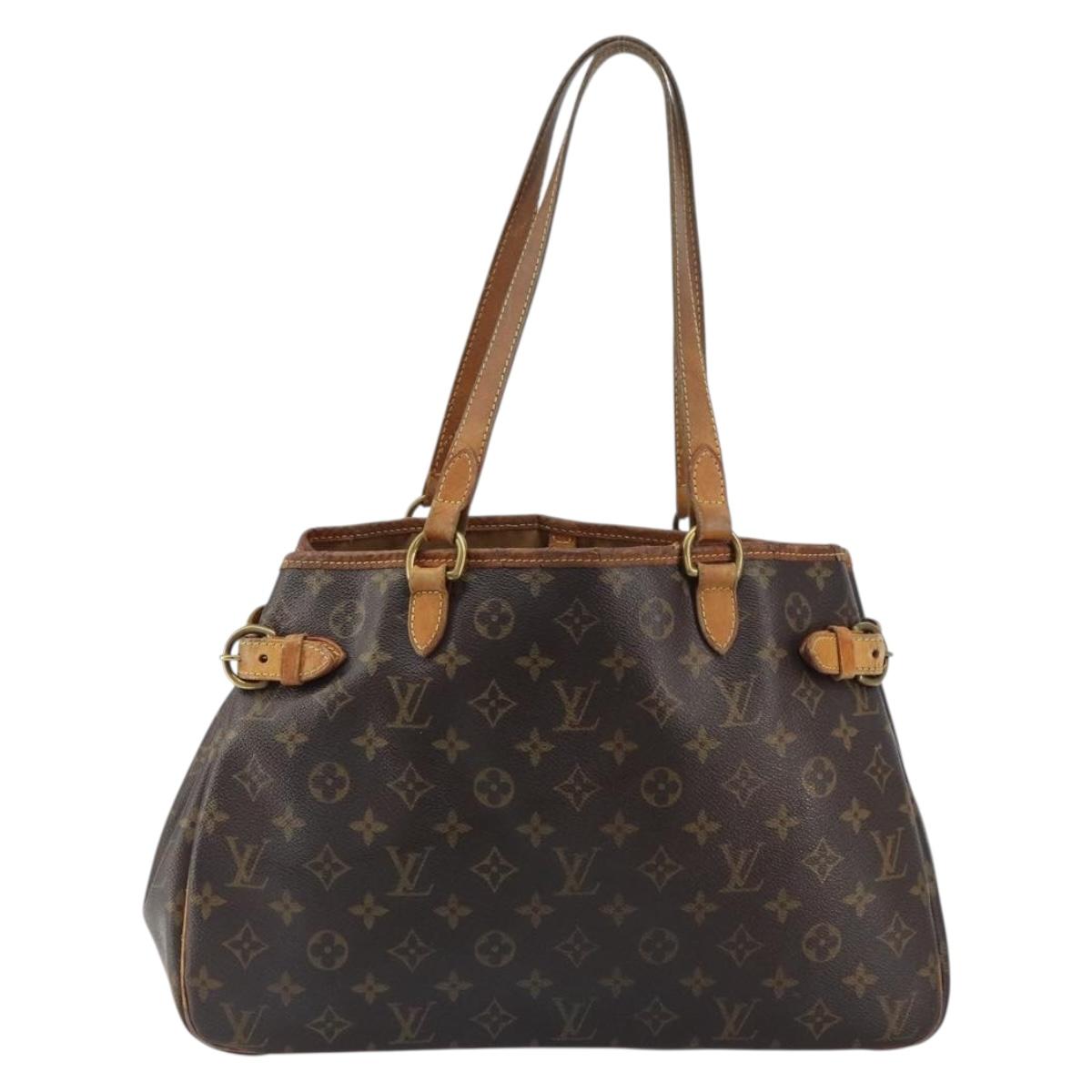 LOUIS VUITTON Monogram Batignolles Horizontal Tote Bag M51154 LV Auth bs31517
