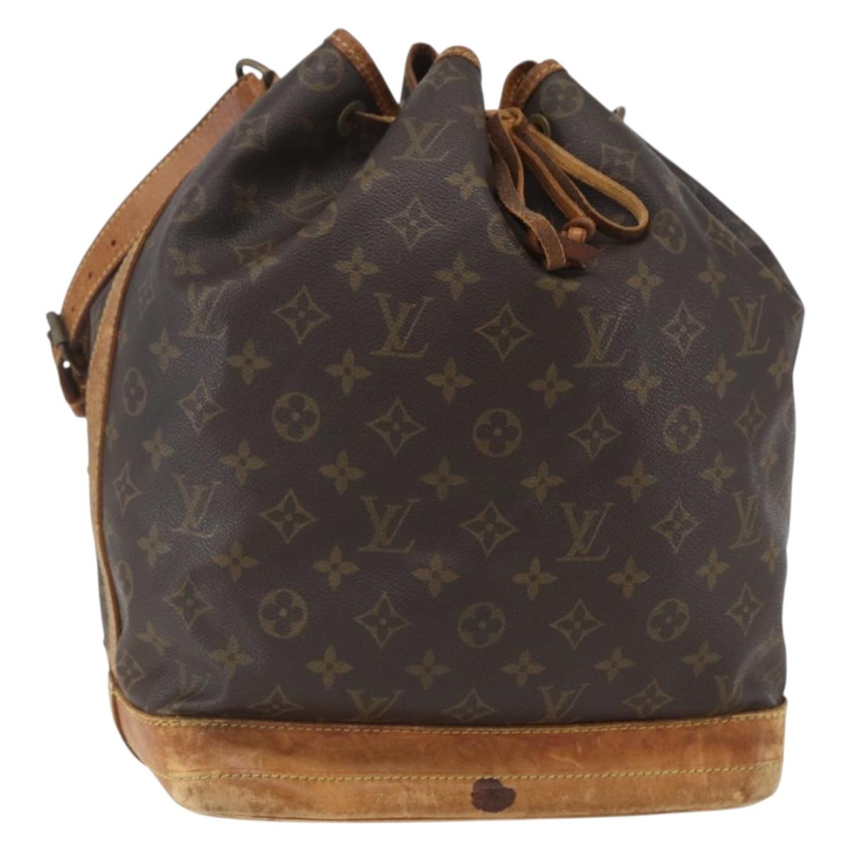 LOUIS VUITTON Monogram Noe Shoulder Bag M42224 LV Auth bs31519