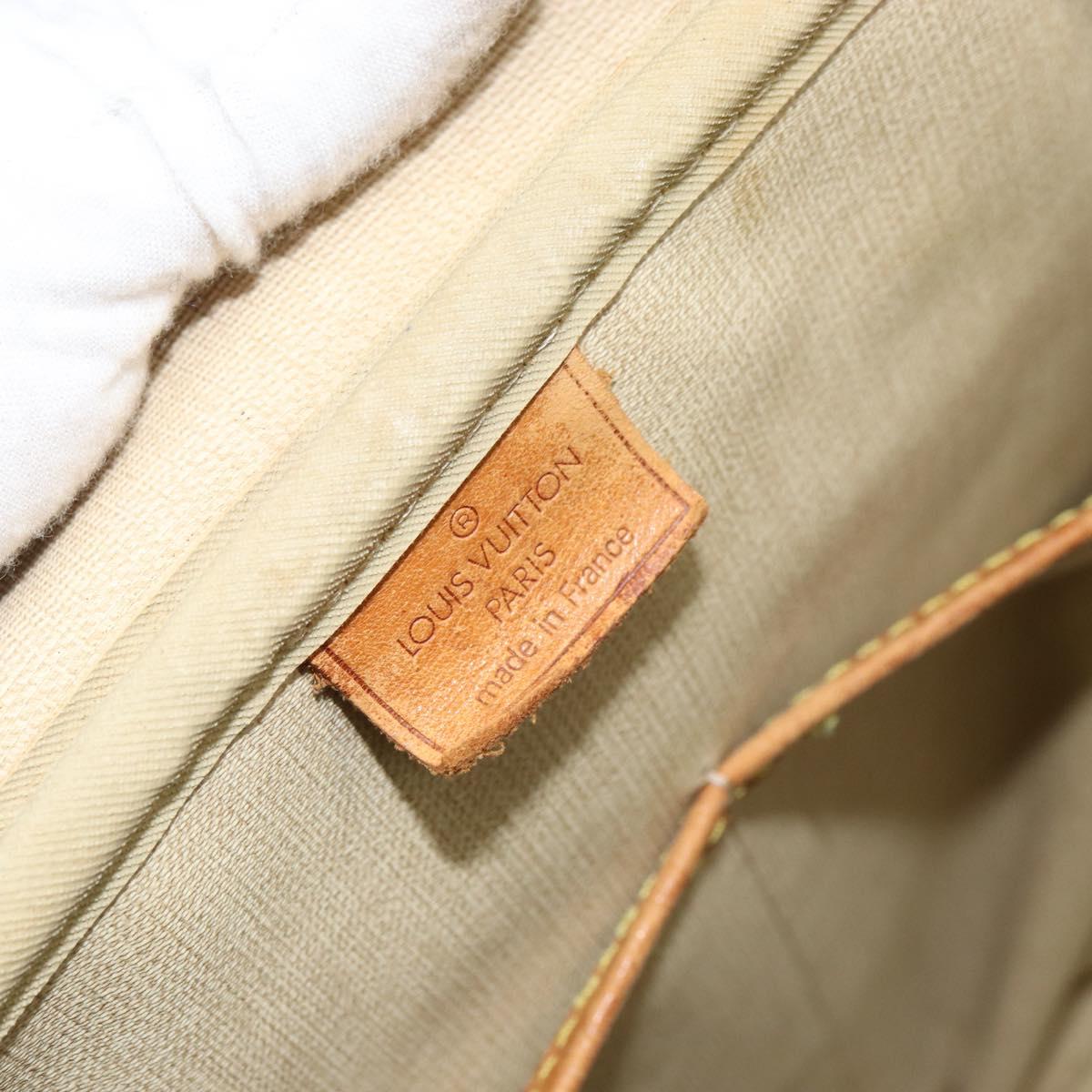 LOUIS VUITTON Monogram Deauville Hand Bag M47270 LV Auth bs31528