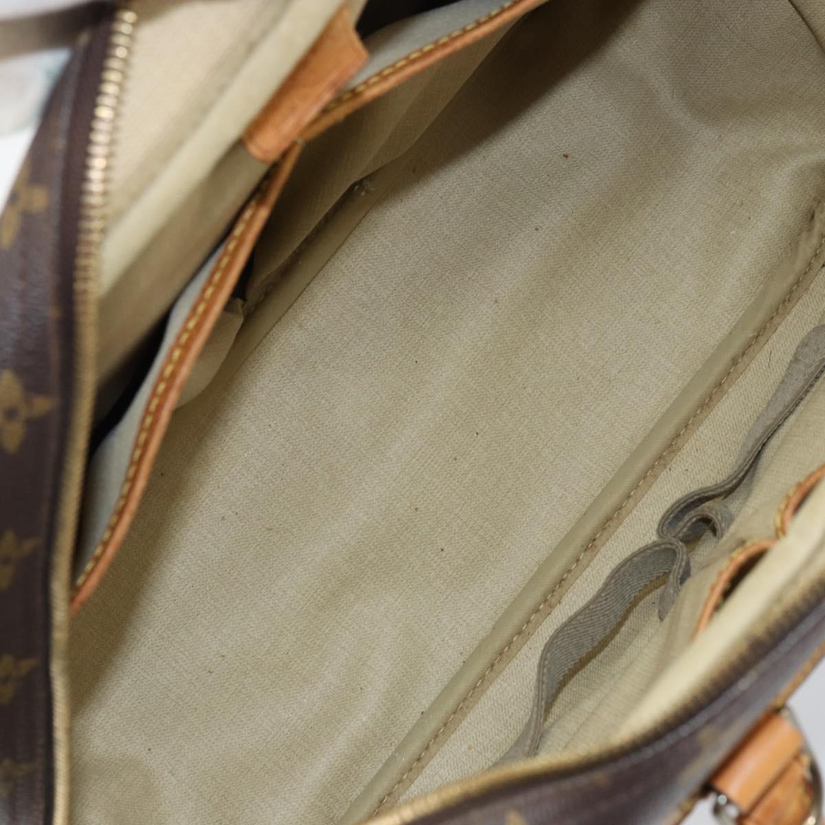 LOUIS VUITTON Monogram Deauville Hand Bag M47270 LV Auth bs31528