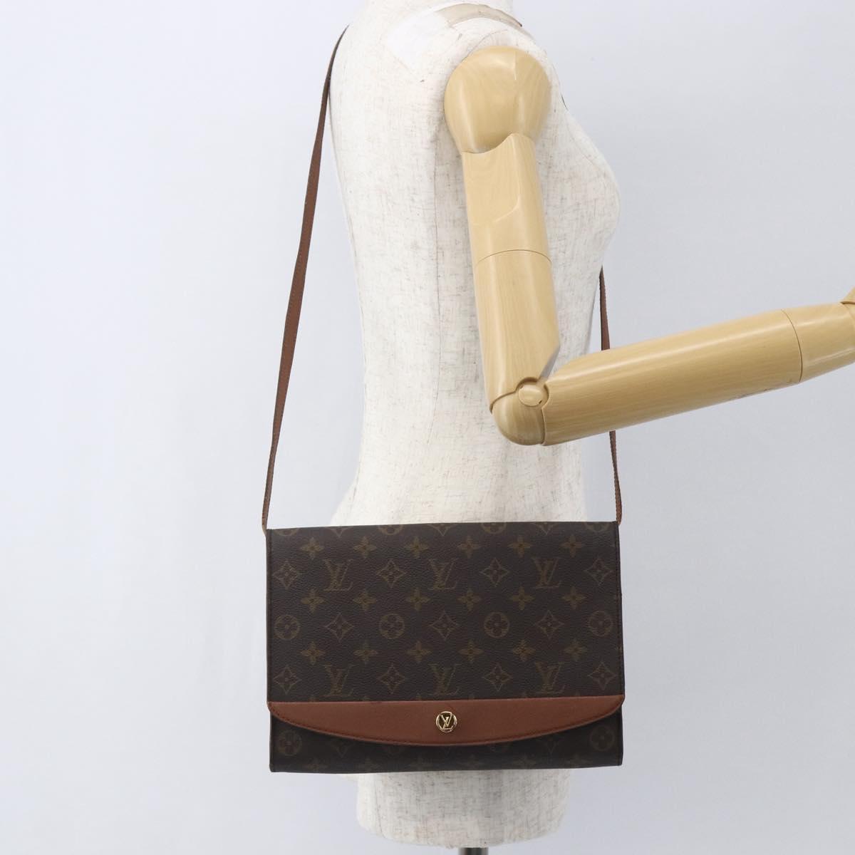 LOUIS VUITTON Monogram Bordeaux 27 Shoulder Bag M51797 LV Auth bs31546