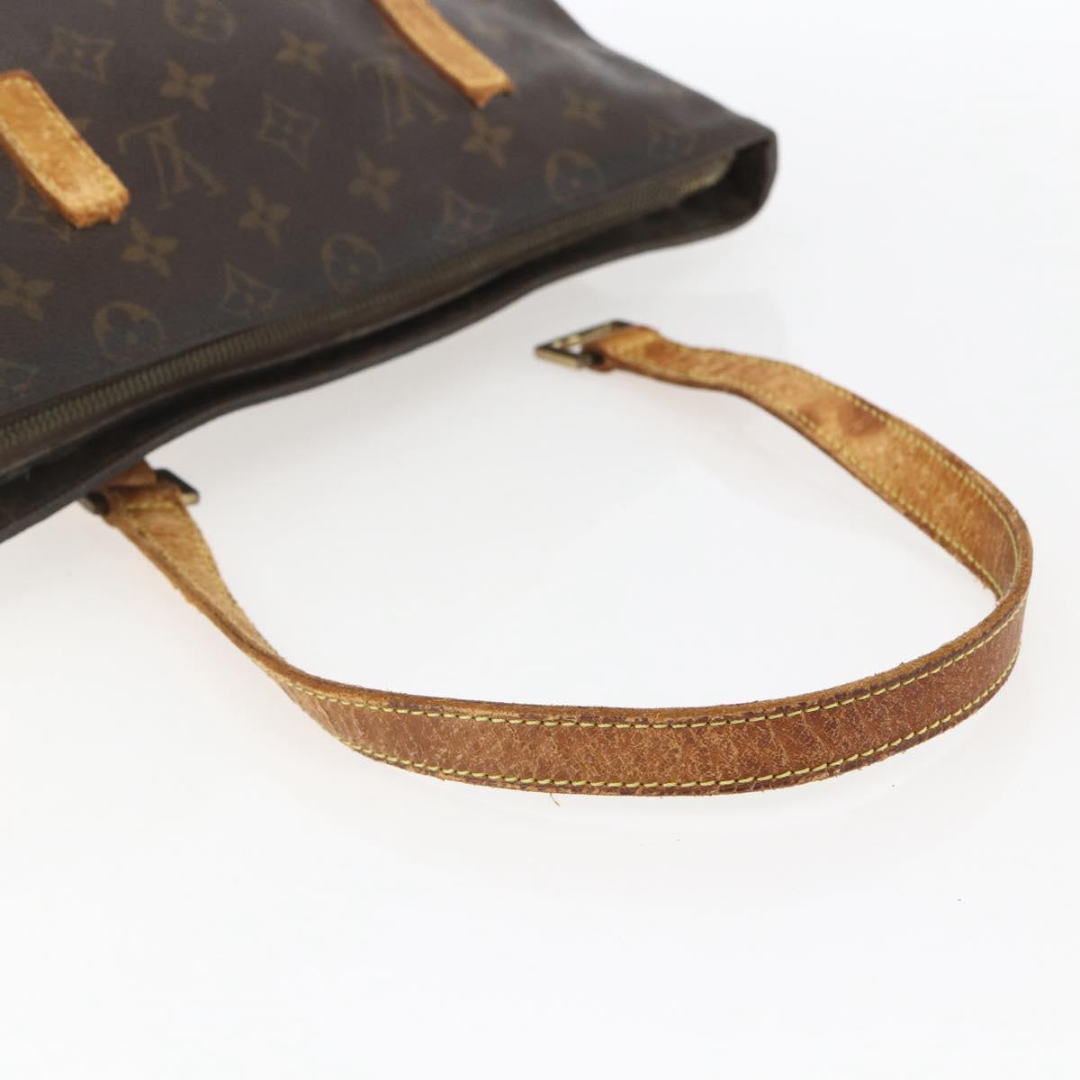 LOUIS VUITTON Monogram Cabas Piano Tote Bag M51148 LV Auth bs31548