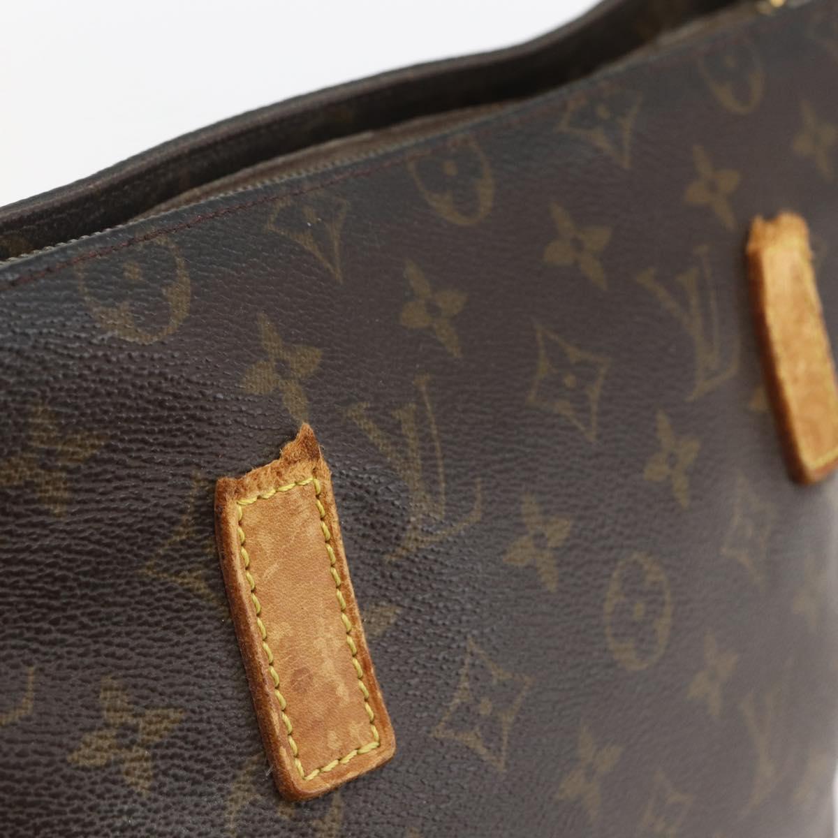 LOUIS VUITTON Monogram Cabas Piano Tote Bag M51148 LV Auth bs31548