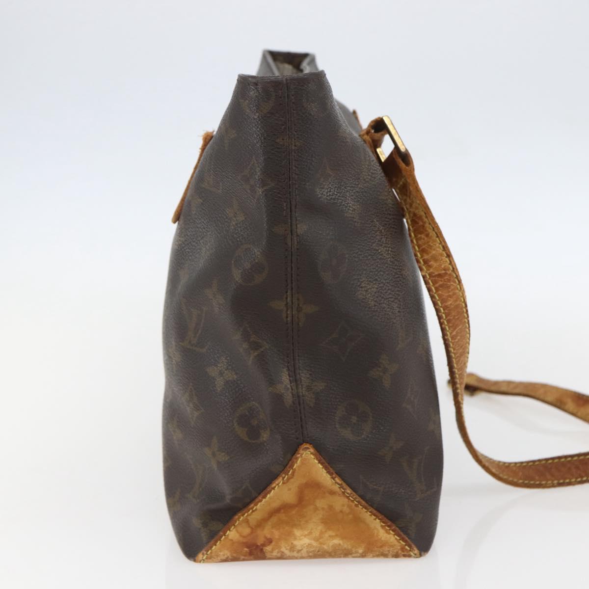 LOUIS VUITTON Monogram Cabas Piano Tote Bag M51148 LV Auth bs31548