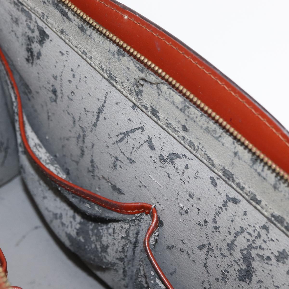 LOUIS VUITTON Epi Riviera Hand Bag Brown M48183 LV Auth bs31553