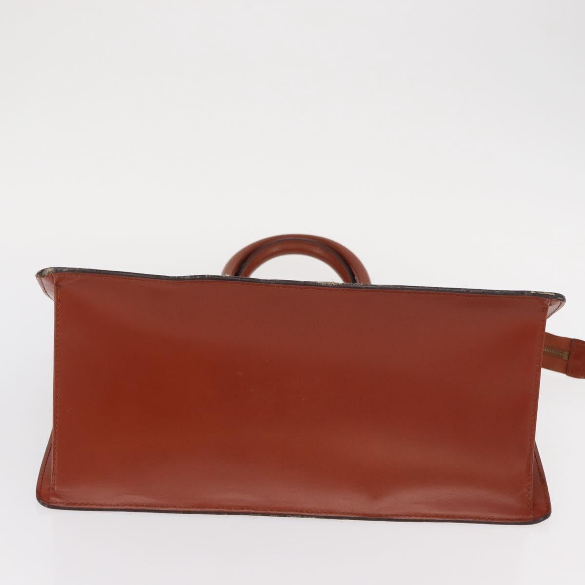 LOUIS VUITTON Epi Riviera Hand Bag Brown M48183 LV Auth bs31553