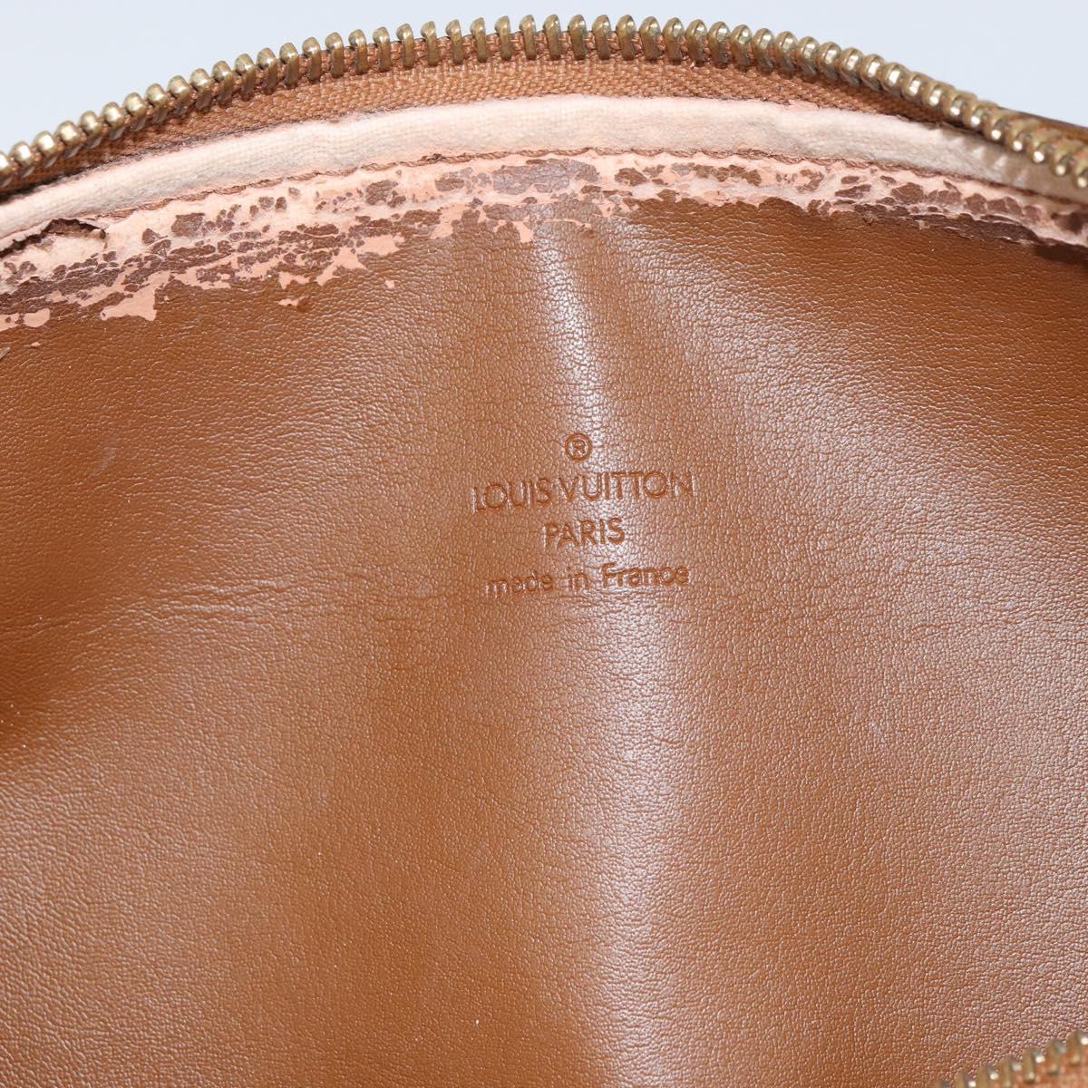 LOUIS VUITTON Monogram Vernis Bedford Hand Bag Bronze M91131 LV Auth bs31555