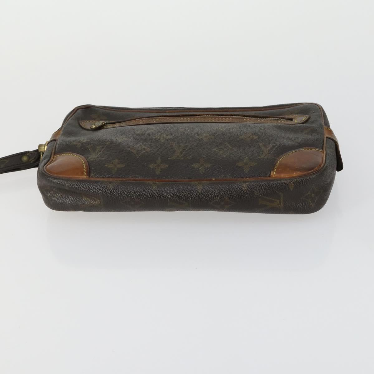 LOUIS VUITTON Monogram Clutch Bag 3 Set LV Auth bs31558