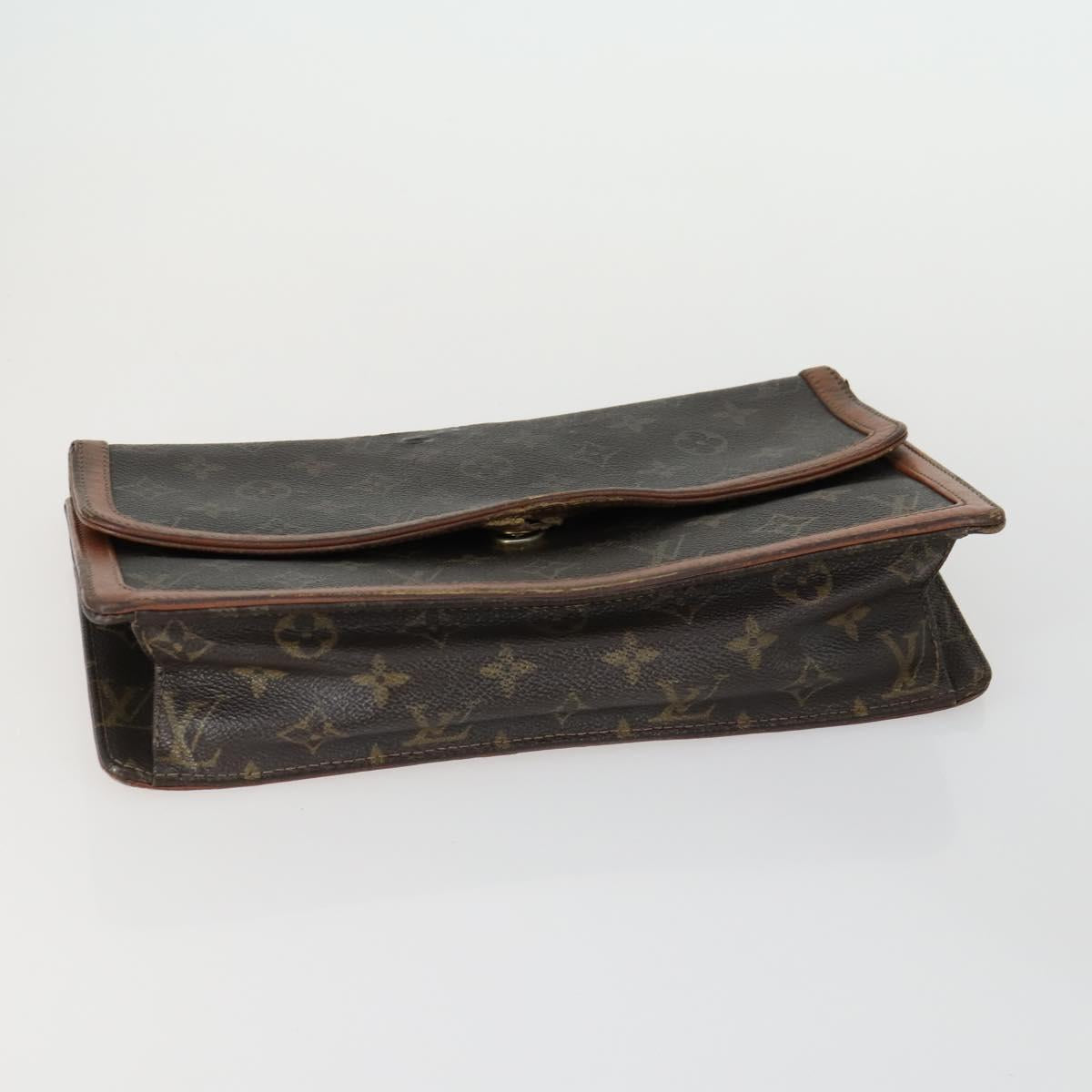 LOUIS VUITTON Monogram Clutch Bag 3 Set LV Auth bs31558